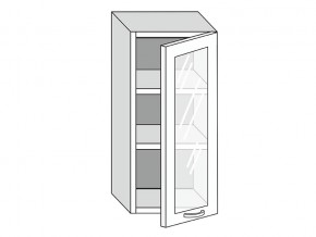 19.40.3 Шкаф настенный (h=913) на 400мм с 1-ой стекл. дверцей в Заречном - zarechnyj.магазин96.com | фото