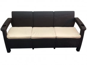 Диван Yalta Sofa 3 Set шоколадный в Заречном - zarechnyj.магазин96.com | фото