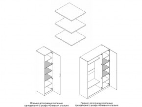 Комплект полок шкафа 1 дверного или 3 дверного в Заречном - zarechnyj.магазин96.com | фото