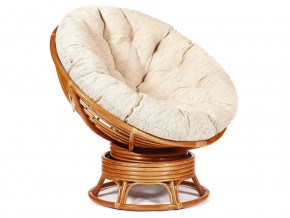 Кресло-качалка Papasan w 23/01 B с подушкой Cognac, ткань Старт в Заречном - zarechnyj.магазин96.com | фото