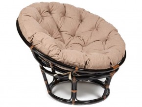 Кресло Papasan 23/01 W с подушкой Antique brown, экошерсть Коричневый в Заречном - zarechnyj.магазин96.com | фото