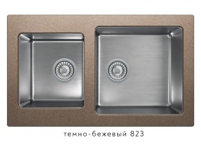 Мойка комбинированная Tolero twist TTS-840 Темно-бежевый 823 в Заречном - zarechnyj.магазин96.com | фото