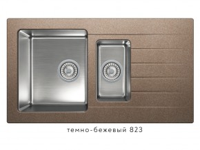 Мойка комбинированная Tolero twist TTS-890 Темно-бежевый 823 в Заречном - zarechnyj.магазин96.com | фото