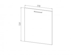 П 60 Комплект для посудомоечной машины 600 мм (цоколь + фасад) ЛДСП в Заречном - zarechnyj.магазин96.com | фото