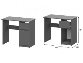 Стол письменный 900 Денвер Графит серый в Заречном - zarechnyj.магазин96.com | фото